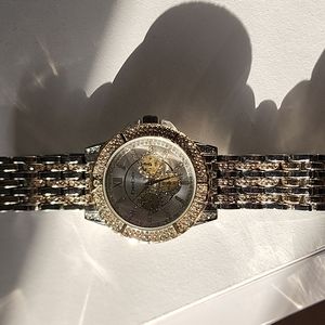 Bebe rhinestone watch